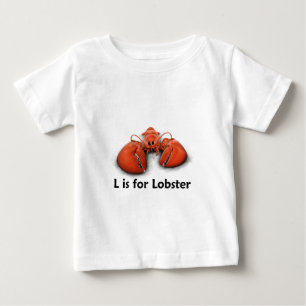 L is for Lobster Baby T-Shirt