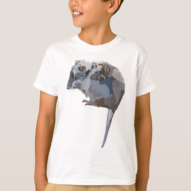 L is for Long Nosed Potoroo T-Shirt (Front)