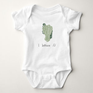 l lettuce /l/ baby bodysuit