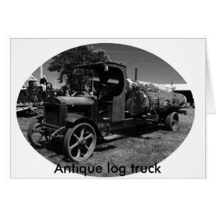 l log truck1, Antique log truck