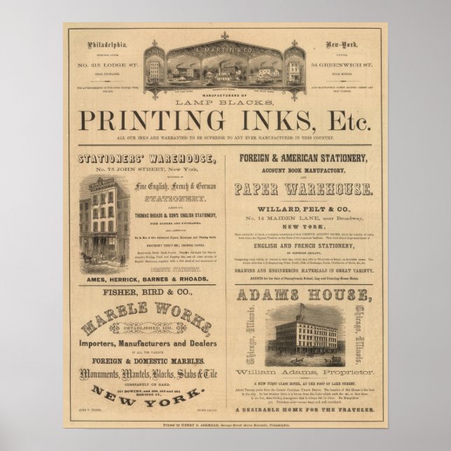 L Martin and Company Poster (Front)