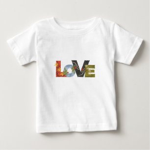 L O V E Baby White T-shirt 