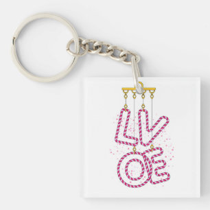 L O V E KEY RING
