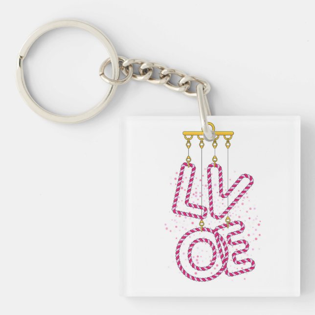 L O V E KEY RING (Front)