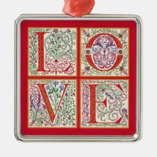 L-O-V-E Ornament