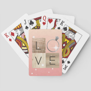 L-o-v-e Tiles Playing Cards