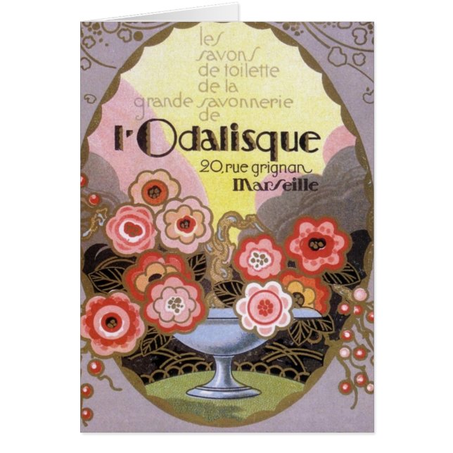 l Odalisque Perfume Label (Front)