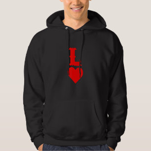 L Of Hearts Love Couples Valentines Day Gifts for  Hoodie