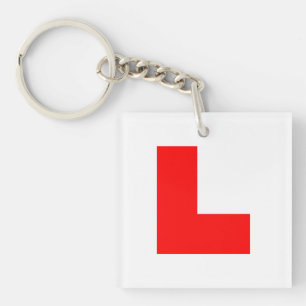 L-Plate Learner Driver / Bachelorette Hen Night Key Ring