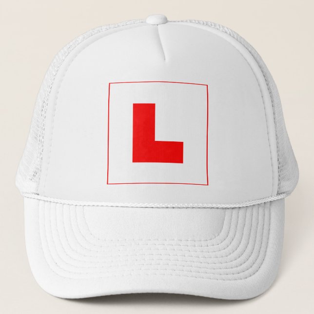 L-Plate Learner Driver / Bachelorette Hen Night Trucker Hat (Front)