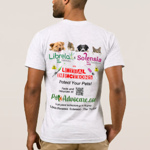 L & S awareness light background T-Shirt