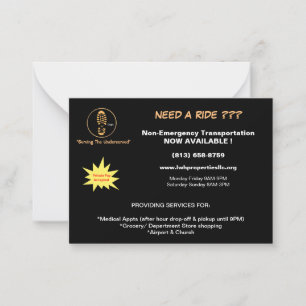 L.W.H. Properties, LLC mail flyer for residential Card