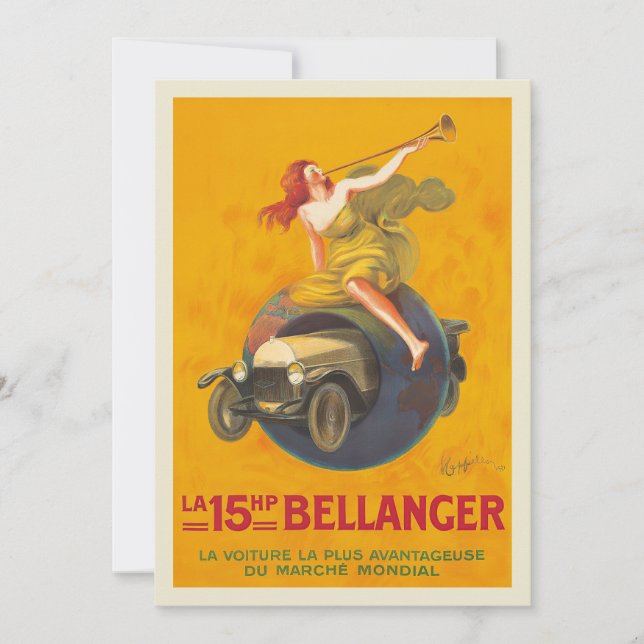 La 15hp Bellanger | Leonetto Cappiello (Front)