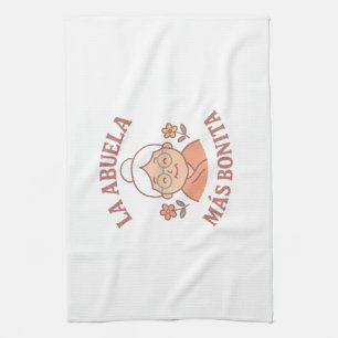 La Abuela Más Bonita Kitchen Towel