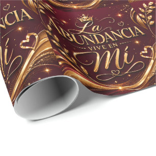 La abundancia vive en mi wrapping Paper  Salmo 23 