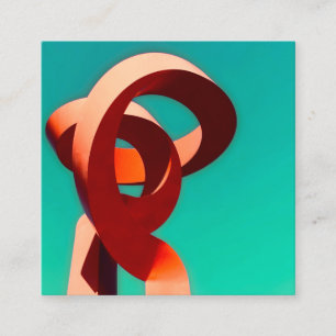 La Antorcha de la Amistad Square Business Card