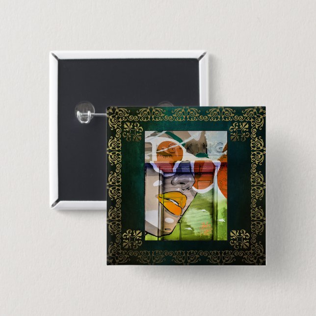LA Art2 Button (Front & Back)