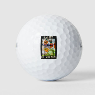 LA Art2 Golf Ball