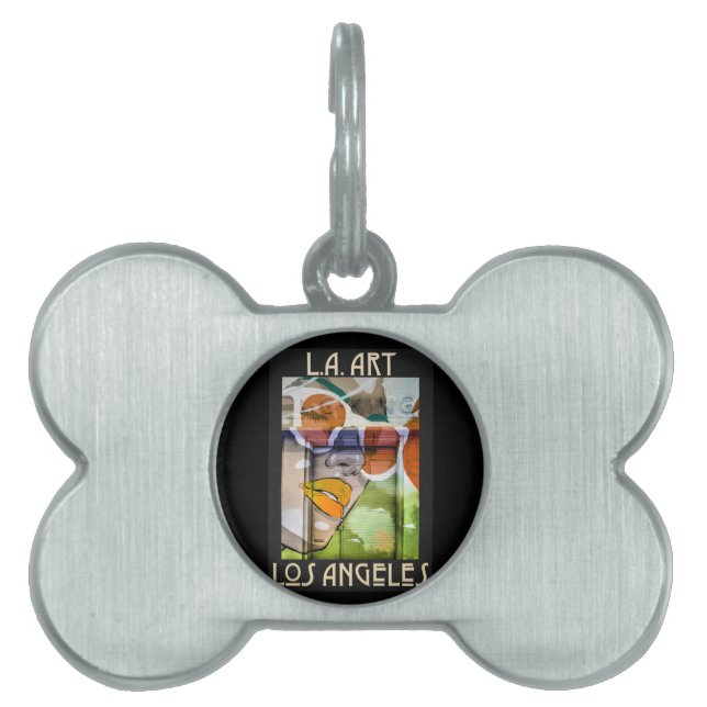LA Art2 Pet ID Tag (Front)