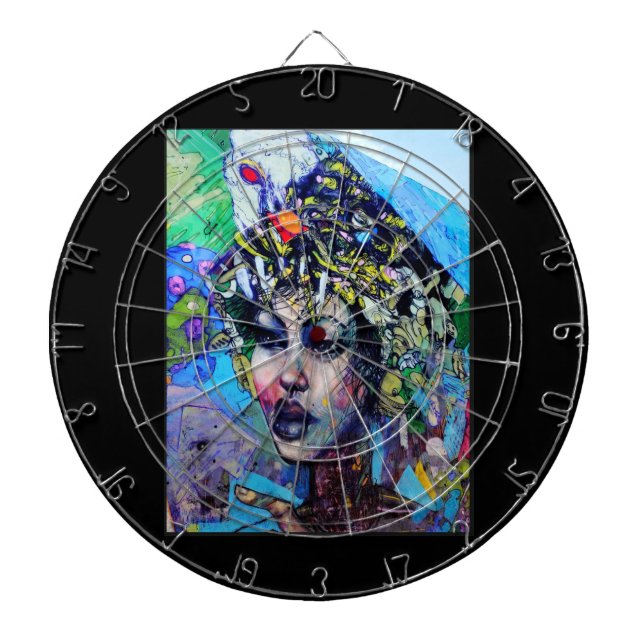 LA Art Dart Board (Front)