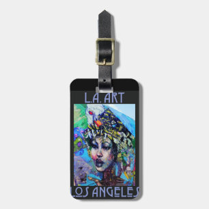 LA Art Luggage Tag