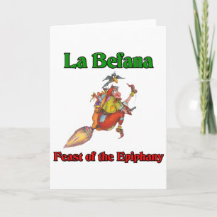 La Bafana Feast Of The Epiphany Holiday Card