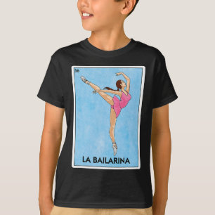 La Bailarina Mexican Card Game - Cute Ballerina Gi T-Shirt