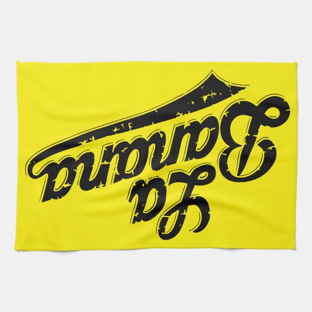 La Banana Tea Towel (Horizontal)