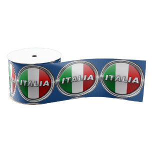 La Bandiera - The Italian Flag Grosgrain Ribbon