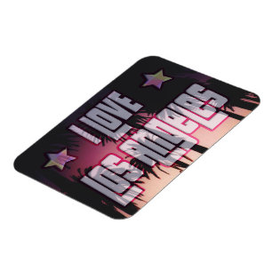 LA Beautiful Cool Magnet