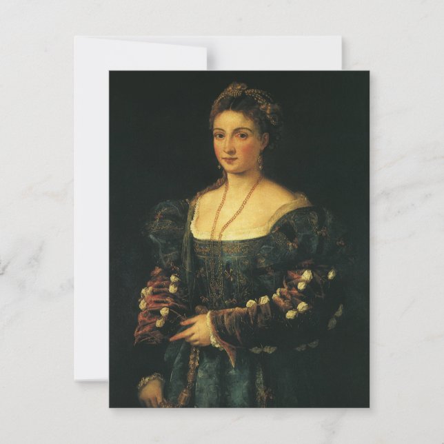 La Bella, Duchess of Urbino by Titian (Front)
