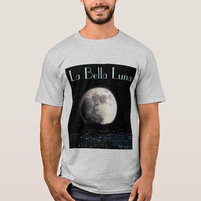 La Bella Luna mens shirt (Front)