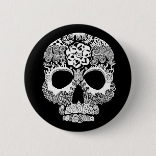 La Bella Muerte Dark Button