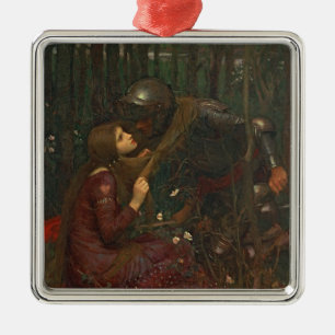 La Belle Dame Sans Merci, 1893 (oil on canvas) Metal Tree Decoration