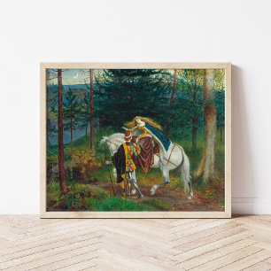 La Belle Dame Sans Merci   Walter Crane Poster