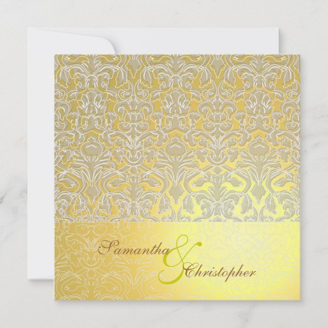 La Belle Epoch Wedding Invitations (Front)