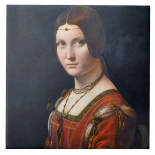La Belle Ferronniere Tile