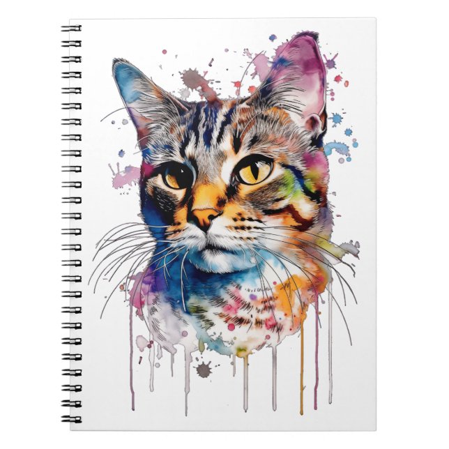 La belleza felina notebook (Front)