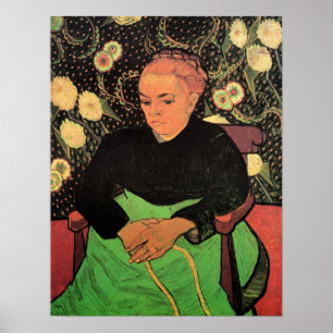 La Berceuse (Augustine Roulin) by Vincent van Gogh Poster