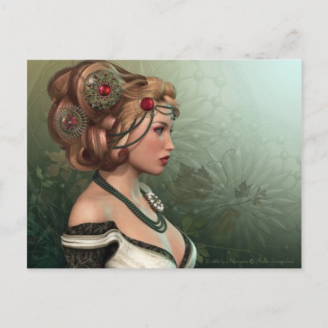 La Blonde Postcard (Front)