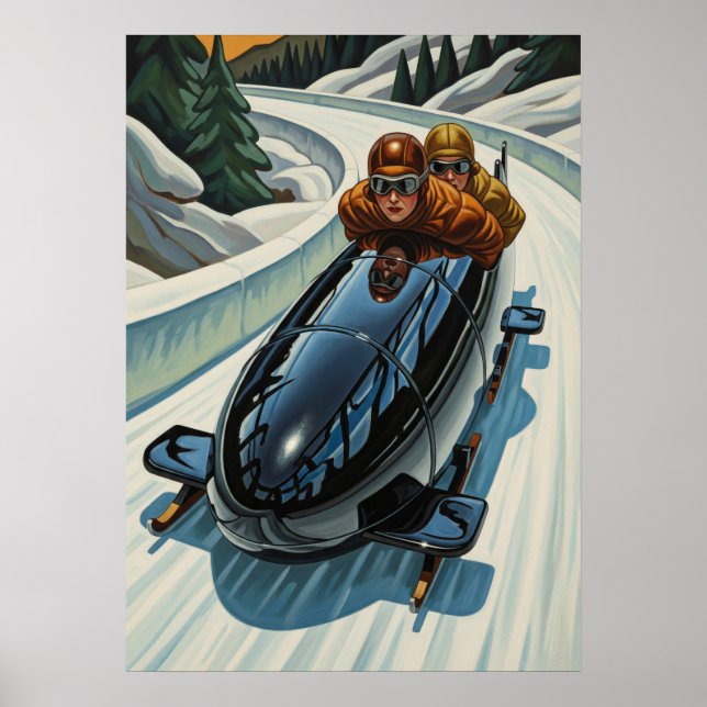 LA BOBEUSE (The Bobsledder) Poster (Front)