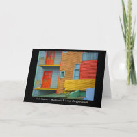 La Boca Buenos Aires Argentina Greeting Card