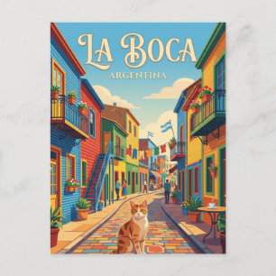 La Boca, Buenos Aires Argentina Postcard