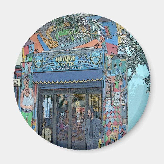 La Boca - Buenos Aires Magnet (Front)