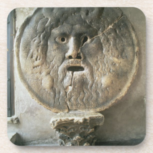 La Bocca di Verita (The Mouth of Truth) (photo) Coaster