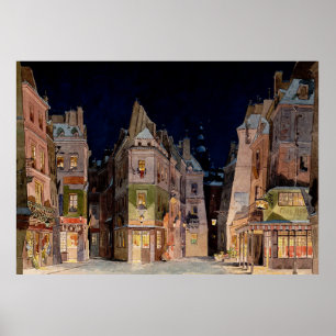 La Bohème Raccontata ai Ragazzi by Adolfo Hohenst Poster