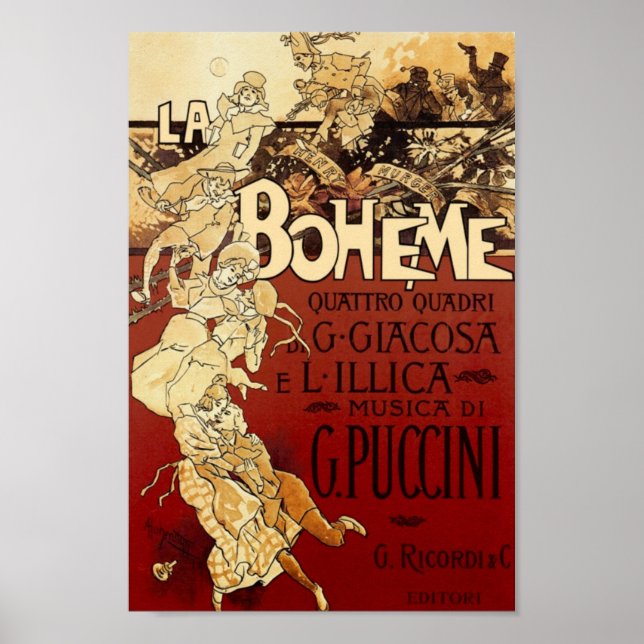 La Boheme Poster (Front)