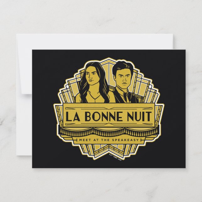 La Bonne Nuit - Meet At The Speakeasy Card (Front)