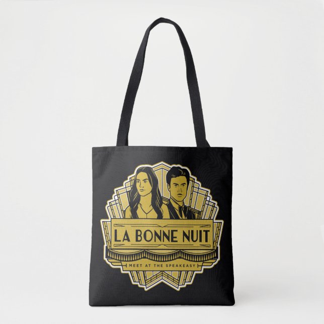 La Bonne Nuit - Meet At The Speakeasy Tote Bag (Front)