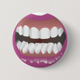 La Bouche 6 Cm Round Badge